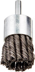 Firepower 1423-2118 Knot Type Crimped Wire End Brush with 1-1/2-Inch Diameter and 1/4-Inch Shank...