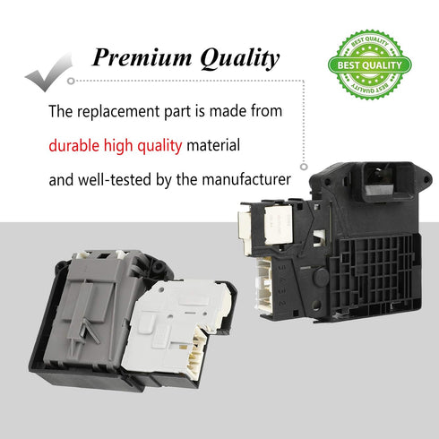 Reyhoar EBF61315802 Washer Door Lock Switch, Replacement Part for LG & Kenmore Washing Machine - Replaces AP5672154, PS7792232, 2667085, EAP7792232, PD00008063