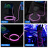 Apple MFi Certified 90 Degree iPhone Charger 6.6ft, LED Light Up Apple Charger Lightning Cable Data Sync Cord LED Light Up Glowing Fast Charging C...