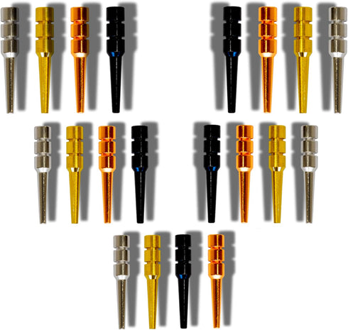 Metal Cribbage Pegs for Cribbage Board Game. Work with Regular Peg Board 1/8 Hole Size Like Bicycle Board Games. Pack of 20 Crib pegs....