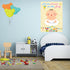 Hooqict Pin The Pacifier On The Baby Game, Baby Pacifier Games Poster with 72pcs Pacifiers Stickers Baby Shower Games Party Favors Girls Boys Kids...