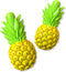 O2COOL Pineapple Boca Clip...