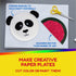 Hygloss Products Paper Plates - Uncoated White Plate - Use for Foodware, Events, Activities, Crafts Projects and More - Environmentally Friendly -...