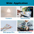 50Pcs Butt Terminals 1 to 1 Inline Electrical Lever Wire Connectors kit Compact Splicing Connector Assortment Lever Nuts Assortment Transparent Co...