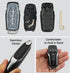Key Fob Case Shell Fit for Ford Explorer Edge Mustange Fusion 5 Buttons Replacement Keyless Entry Remote Smart Key Fob Cover Casing with Button Pa...