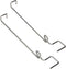 RoadPro V-9009 Chrome Windshield Wiper Huggies Windshield Wiper Blade Tension Rods to Improve Blade Function for Truck RV Bus SUV (Pack of 2)...