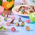 Beadthoven 24 Pairs Easter Egg Wooden Stud Earring Set Natural Wooden Earring Posts with Earrings Backs Colorful Printed Small Stud Earrings Pins ...