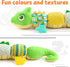 Baby Toys Musical Dinosaur,Infant Stuffed Animal Toys with Crinkle and Rattles,Soft Sensory Toys with Textures for Tummy Time Newborn Boys Girls 0...