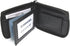 Dangerous Threads Mens Black Leather Wallet Lamb Zippered Bifold 782...