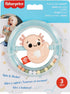 Fisher-Price Baby Sensory Toy Shake & Spin Axolotl for Fine Motor Activity for Newborns Ages 3+ Months...