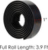 3M Dual Lock SJ3550 1"×4ft Black 1 Pack Reclosable Fastener Mounting Tape Interlocking Mushroom shaped Strong Adhesive Hook Lock Sticy Tape for In...