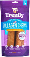 USA Collagen Rolls 9-10" Dog Chew Treats - Chicken Marinade Flavor, 4 Count/1 Pack...