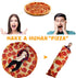 Lhedon Pizza Blanket for Teen Kids, 60 Inch Throw Blanket, Round Pepperoni Pizza Food Blanket, Funny Gifts for Boy Girl, Soft Flannel Blanket for ...