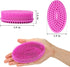 TDHDIKE Silicone Body Scrubber Loofah - Set of 3 Soft Exfoliating Body Bath Shower Scrubber Loofah Brush for Sensitive Kids Women Men All Kinds of...