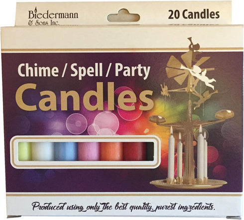 Mini 4 Chime Spell Candle Magick Set: 20 Candles - 10 Assorted Colors! by Biedermann...