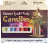 Mini 4 Chime Spell Candle Magick Set: 20 Candles - 10 Assorted Colors! by Biedermann...