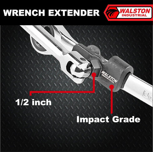 GH100-701 Universal Wrench Extender Adapter Swench Wrench 1/2 Inch Breaker Bar Wrench Extender Mechanics Tool...