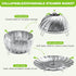 Steamer Basket Stainless Steel Instant Pot Accessories for Food and Vegetable, Zocy Premium Expandable Steam Basket to Fit Various Size Pots Mediu...