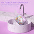 Kids Electric Toothbrush U Shaped Toddler Auto Sonic Toothbrushes with 4 Brush Head,Cartoon Unicorn Ultrasonic Toothbrushes for Children 2-12 Year...