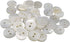 50 Nacar Natural Shell Buttons - Sewing Accessory - 6 Sizes - Manufactured and Shipped from Spain - (12 mm)...