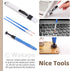 13Pcs Keyboard Lube Kit for Mechanical Keyboard Lube, Keyboard Tools Incl Cleaning Brush Lubrication Keycap Puller Switch Opener...