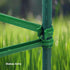 Adjustable Garden Stakes Connectors, Plastic Plant trellis Clips for 0.43 inch Diameter Rods Connecting Joints for Tomato Cage Cucumber Teepee Cli...