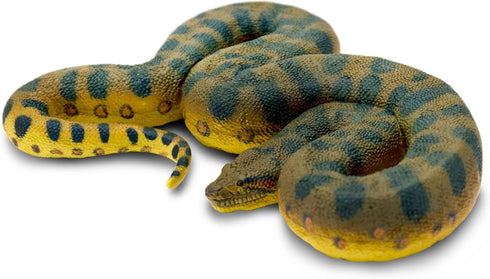 Safari Ltd. Green Anaconda Figurine - Detailed 6" Plastic Model Figure - Fun Educational Play Toy for Boys, Girls & Kids Ages 3+...