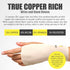Copper Wrist Compression Sleeve, Hand Brace Wrist Support for Carpal Tunnel, Wrist Brace for Tendonitis, Breathable Copper Compression Sleeve, Whi...