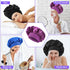 3PCS Adjustable Silk Bonnet for Sleeping Women, Satin Bonnet Hair Bonnet, Slouchy Hat Satin Sleep Cap with Elastic Wide Band, Sleep Bonnet Adjusta...