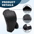 Car Gear Shift Cover, Non-Slip Gear Stick Shift Knob Cover Protector Automotive Interior Accessories for Car, SUV, Truck (Black)...