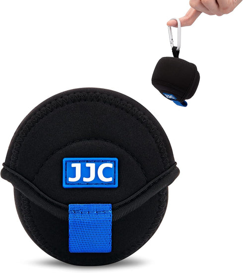 JJC Neoprene Mirrorless Lens Pouch Bag Compact Case Protector for Canon EF-M 22mm Sony E 16-50mm SELP1650 Fuji XF 27mm F2.8 18mm F2 Nikon Z 16-50m...