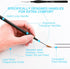 10 PCS Miniature Paint Brushes Kit, Fine Detail Painting Brush Micro Professional Tiny Paints Brush Set for Watercolor, Oil, Face, Acrylic, Nail, ...