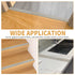 Floor Transition Strip, 3.3 Ft Self Adhesive Vinyl Flooring Transition Strips Wood to Tile Floor Divider Strip for Joining Floor Gaps Tiles Carpet...