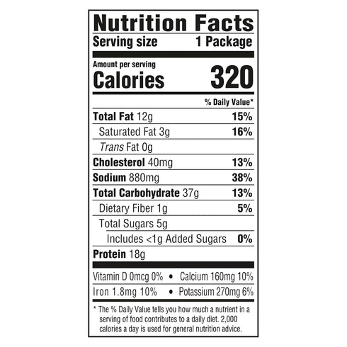 Velveeta Cheesy Bowls Singles Chicken Alfredo (9 ox Box)...