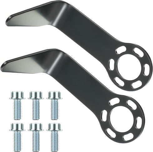 889661M Steel L Shaped Rafter Hook Replacement with Bolt, Pneumatic Tool Rafter Hook Compatible with Hitachi Nail Gun NR83A5, NR83A5(S), NR83AA5, ...