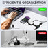3 in 1 Wireless Charger for Apple: Used for iPhone 11 12 13 14 15, Wireless Charging Station for Galaxy S9 10 21 22 23, Wireless Charging Stand fo...