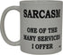 Rogue River Tactical Best Funny Coffee Mug sarcasm One Of The many services I Offer Sarcastic Novelty Cup Joke Great Gag Gift Idea For Men Women O...