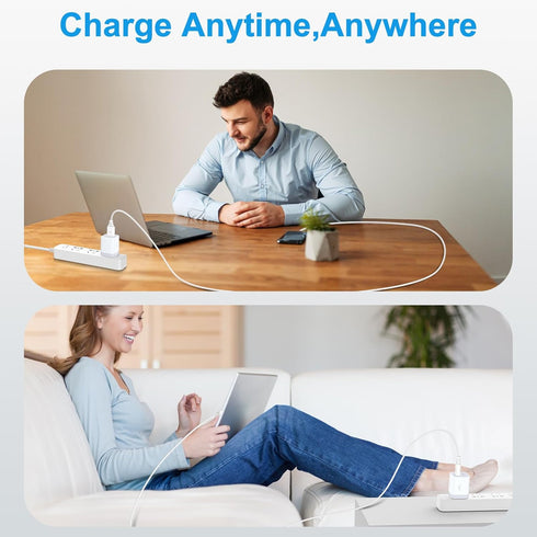 USB Charger Block,5V 1A Wall Charger,2 Pack USB Power Brick Charging Box Cube Compatible with iPhone 15/14/13/12/11/XR/XS/8 Plus/SE,Samsung Galaxy...