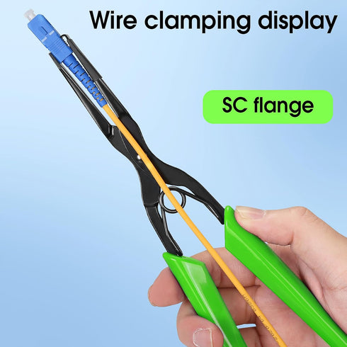 Optical Fiber Pliers Flange Fiber Optic Connector Tool Efficient Fiber Connector Insertion and Removal Tool Fiber Flange Long Nose Pliers for SC a...