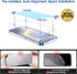 amFilm3+3 Pack Auto-Alignment Magnetic OneTouch for Samsung Galaxy S24 Plus 6.7” Tempered Glass Screen Protector +3 Camera Lens Protector, 30 Seco...