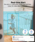 GALAYOU Indoor Security Camera 2K, Pet Camera, 360 Degree WiFi Home Security Camera for Baby/Elder/Nanny with Night Vision, Siren, 24/7 SD Card St...