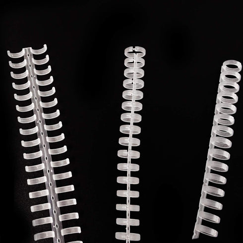 Honbay 10PCS Plastic 30-Hole Loose Leaf Binder Ring for Home and School...