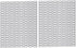 YBM Home 2-Pack Kitchen Sink Grid Plastic Protector Mat Pad Protect Surfaces and Dishes, Non-Skid Dish Protector with Quick Draining Holes, Gray...