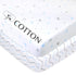 American Baby Company 2 Pack 100% Natural Cotton Fitted Mini Crib Sheets 38" x 24" - Soft & Breathable Small Nesting Portable Sheets, Fits Pack N ...
