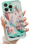 for iPhone 15 Pro Max Case, Frosted Art Landscape Painting, Slim Thin Hard PC Cover Soft TPU Bumper, Translucent Matte Phone Case for Women Man - ...