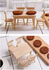 Z MAYABBO Wooden Dollhouse Furniture of Table & Chair, Miniature Dollhouse Accessories of Dining Room Accessory - 1/12 Scale...