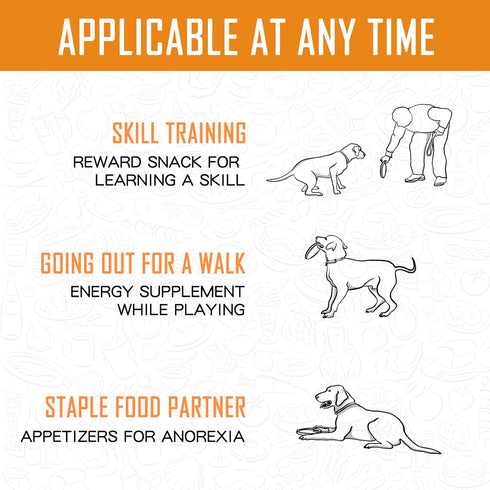 Dog Treats Chicken Jerky Wrapped Sweet Potato, Natural Ingredients w/Taurine, Grain Free Dog Treats, 12.5 oz...