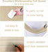 24 x 16" Large Bulletin Board, Decorative Felt Pin Board, 0.35“ Thick Foldable Photo Display Board with Self-Adhesive Tape, Vision Board for Schoo...
