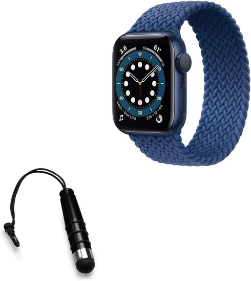 BoxWave Stylus Pen Compatible with Apple Watch Series 6 (40mm) - Mini Capacitive Stylus, Small Rubber Tip Capacitive Stylus Pen for Apple Watch Se...