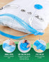 6 Pack Small Vacuum Storage Bags (24"x16"), Reusable Vacuum Sealer Compression Space Saver Bag for Clothes, Mattress, Blanket, Duvets, Pillows, Co...